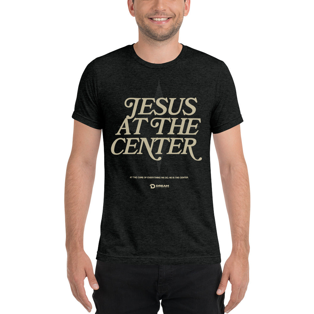Jesus at the Center - Short sleeve t-shirt